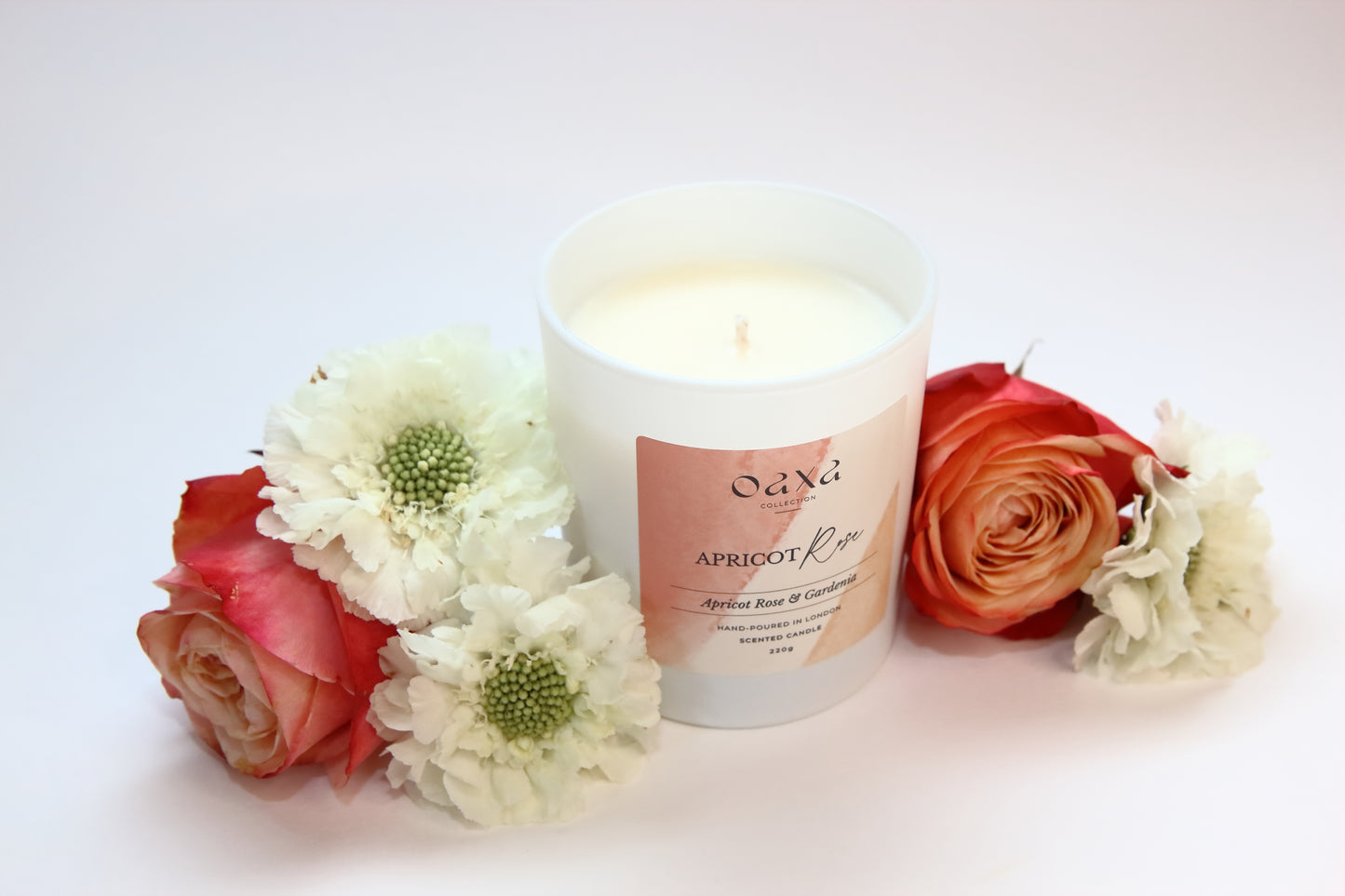 Apricot Rose | Apricot Rose & Gardenia Candle