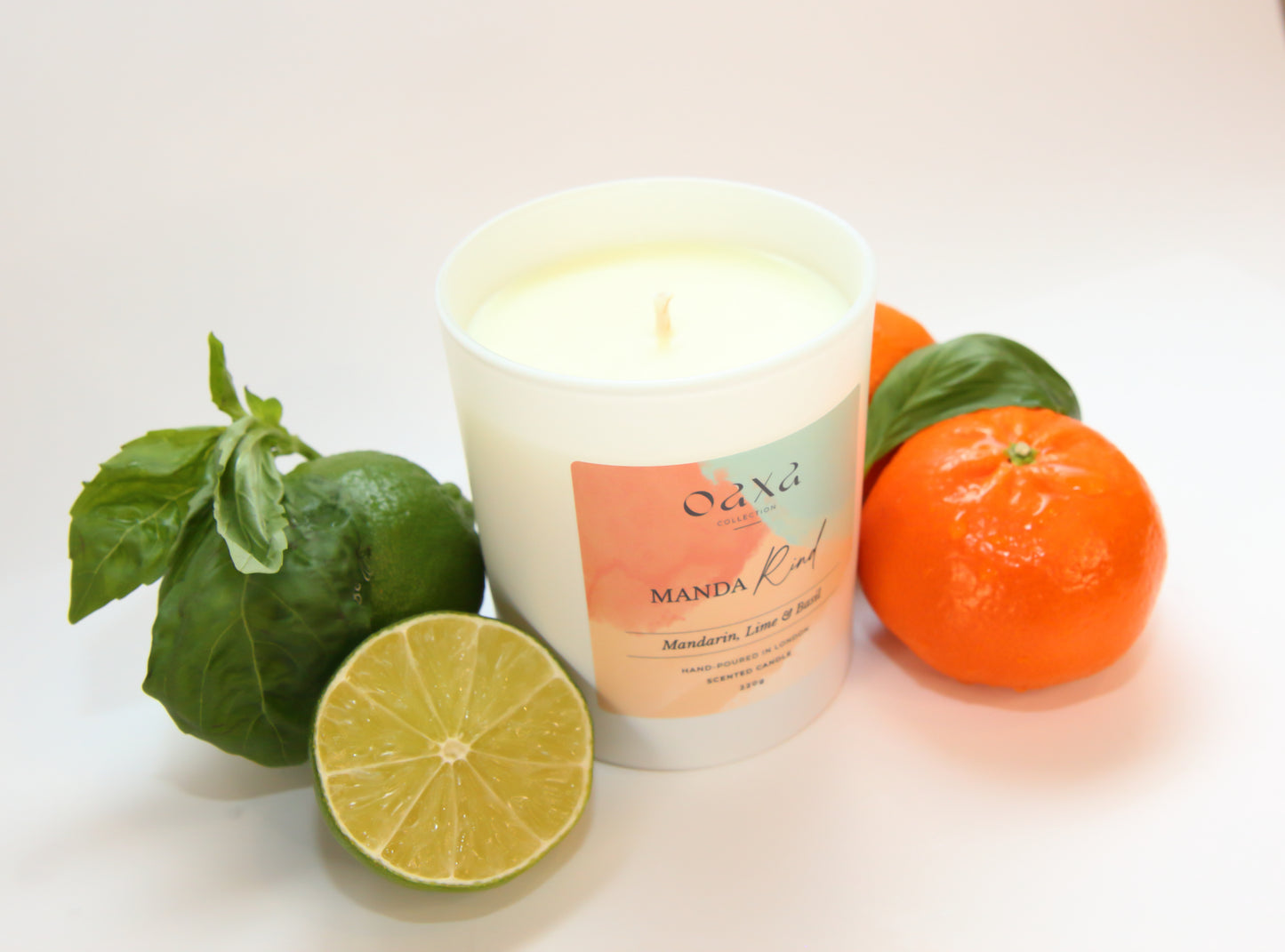 Manda-rind | Mandarin, Lime & Basil Candle